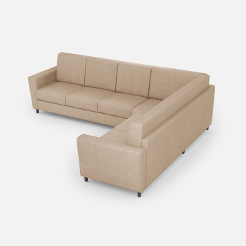 Divano Yasel 3 posti con angolo e divano a 2 posti di Ityhome