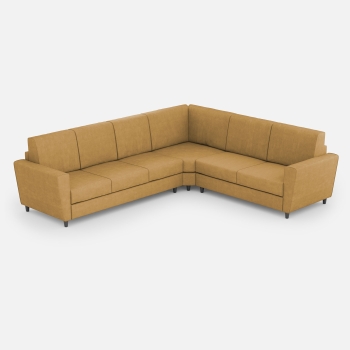 Divano Yasel 3 posti con angolo e divano a 2 posti di Ityhome