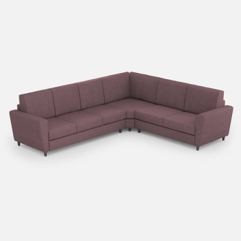 Divano Yasel 3 posti con angolo e divano a 2 posti di Ityhome