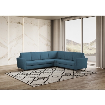 Divano Yasel 3 posti con angolo e divano a 2 posti di Ityhome