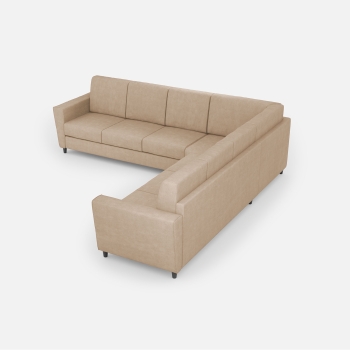 Divano Yasel 3 posti con angolo e divano a 3 posti di Ityhome