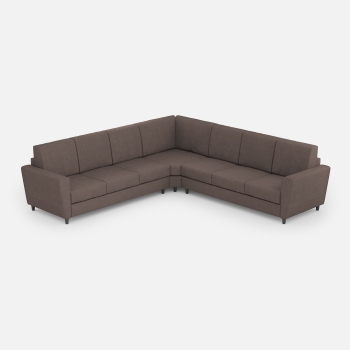 Divano Yasel 3 posti con angolo e divano a 3 posti di Ityhome