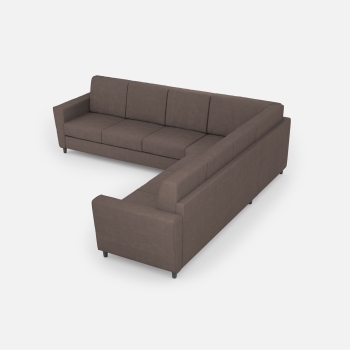 Divano Yasel 3 posti con angolo e divano a 3 posti di Ityhome