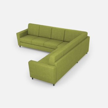 Divano Yasel 3 posti con angolo e divano a 3 posti di Ityhome