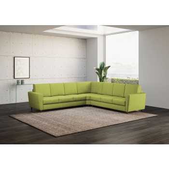 Divano Yasel 3 posti con angolo e divano a 3 posti di Ityhome