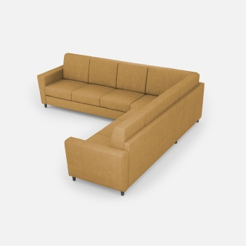 Divano Yasel 3 posti con angolo e divano a 3 posti di Ityhome