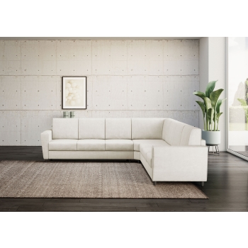 Divano Yasel 3 posti con angolo e divano a 3 posti di Ityhome