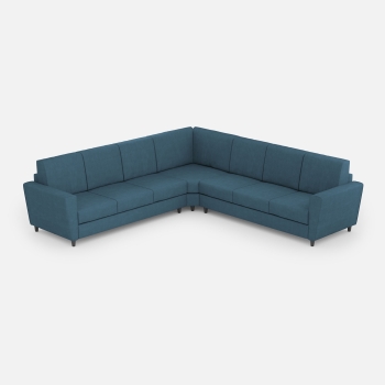 Divano Yasel 3 posti con angolo e divano a 3 posti di Ityhome