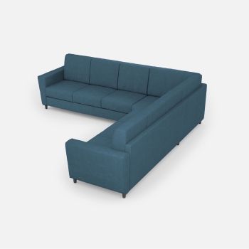 Divano Yasel 3 posti con angolo e divano a 3 posti di Ityhome