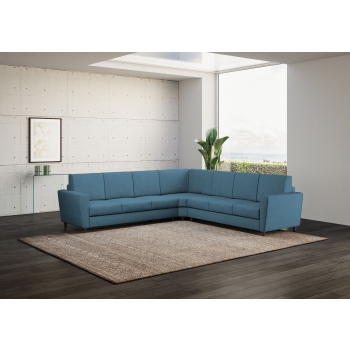 Divano Yasel 3 posti con angolo e divano a 3 posti di Ityhome