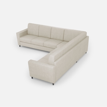 Divano Yasel 3 posti con angolo e divano a 3 posti di Ityhome