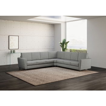 Divano Yasel 3 posti con angolo e divano a 3 posti di Ityhome