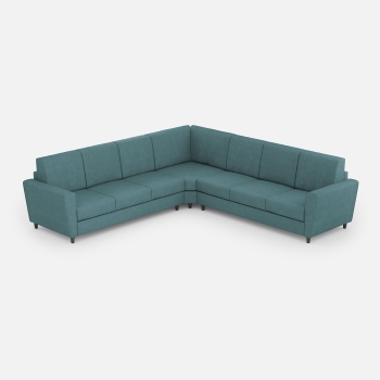 Divano Yasel 3 posti con angolo e divano a 3 posti di Ityhome