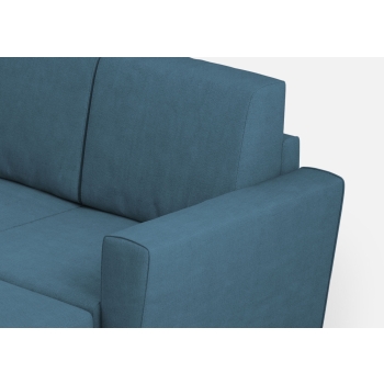 Divano Yasel 3 posti con pouf di Ityhome