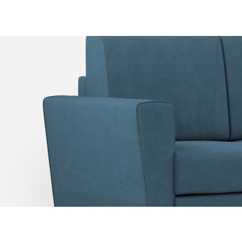 Divano Yasel 3 posti con pouf di Ityhome