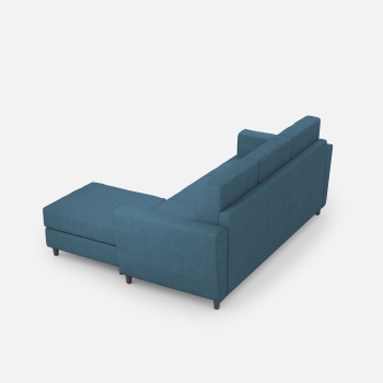 Divano Yasel 3 posti con pouf di Ityhome