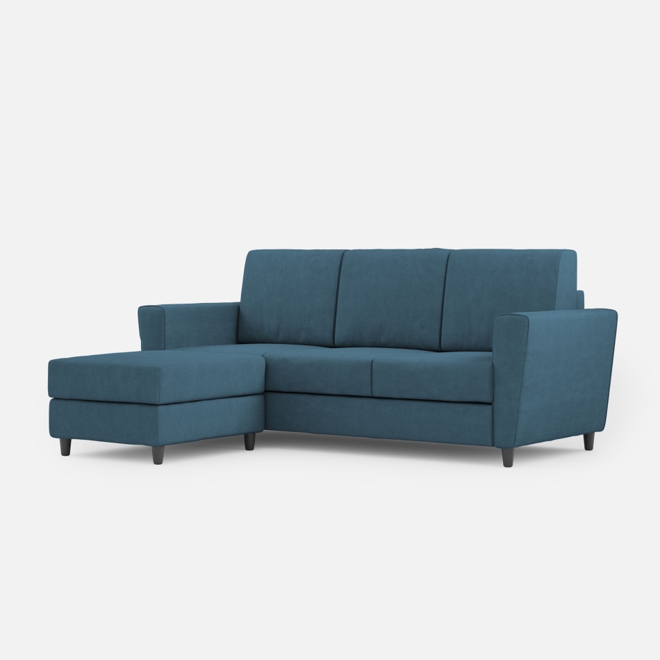 Divano Yasel 3 posti con pouf di Ityhome