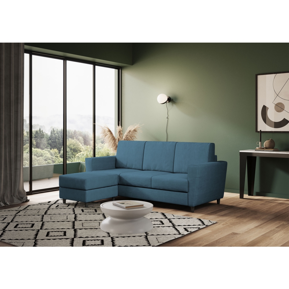 Divano Yasel 3 posti con pouf di Ityhome