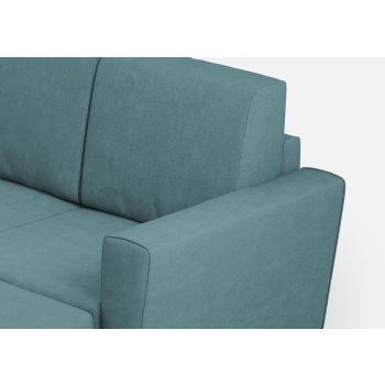 Divano Yasel 3 posti con pouf di Ityhome