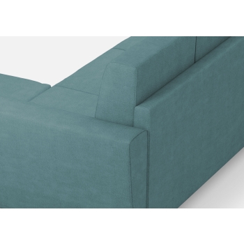 Divano Yasel 3 posti con pouf di Ityhome