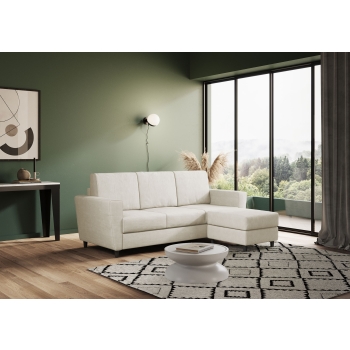 Divano Yasel 3 posti con pouf di Ityhome