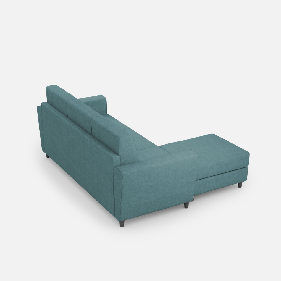 Divano Yasel 3 posti con pouf di Ityhome