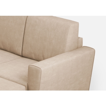 Divano Yasel 3 posti con pouf di Ityhome