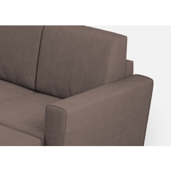 Divano Yasel 3 posti con pouf di Ityhome