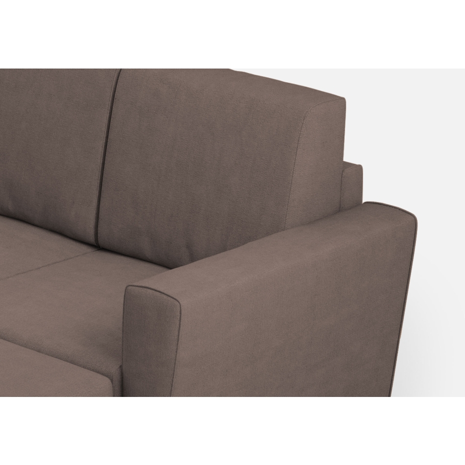 Divano Yasel 3 posti con pouf di Ityhome