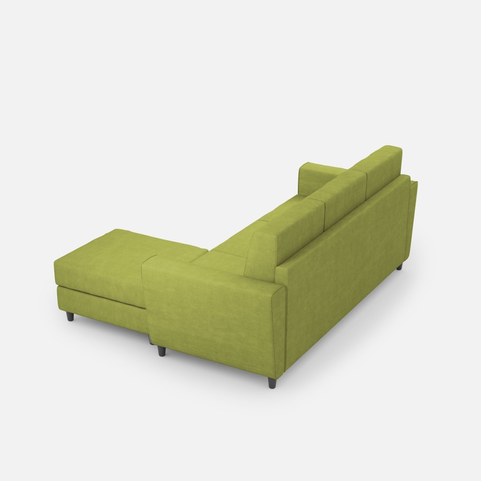 Divano Yasel 3 posti con pouf di Ityhome