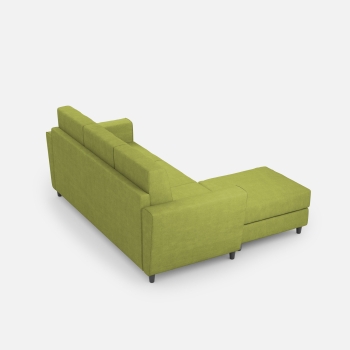 Divano Yasel 3 posti con pouf di Ityhome