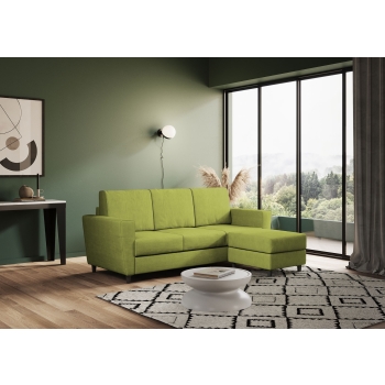 Divano Yasel 3 posti con pouf di Ityhome