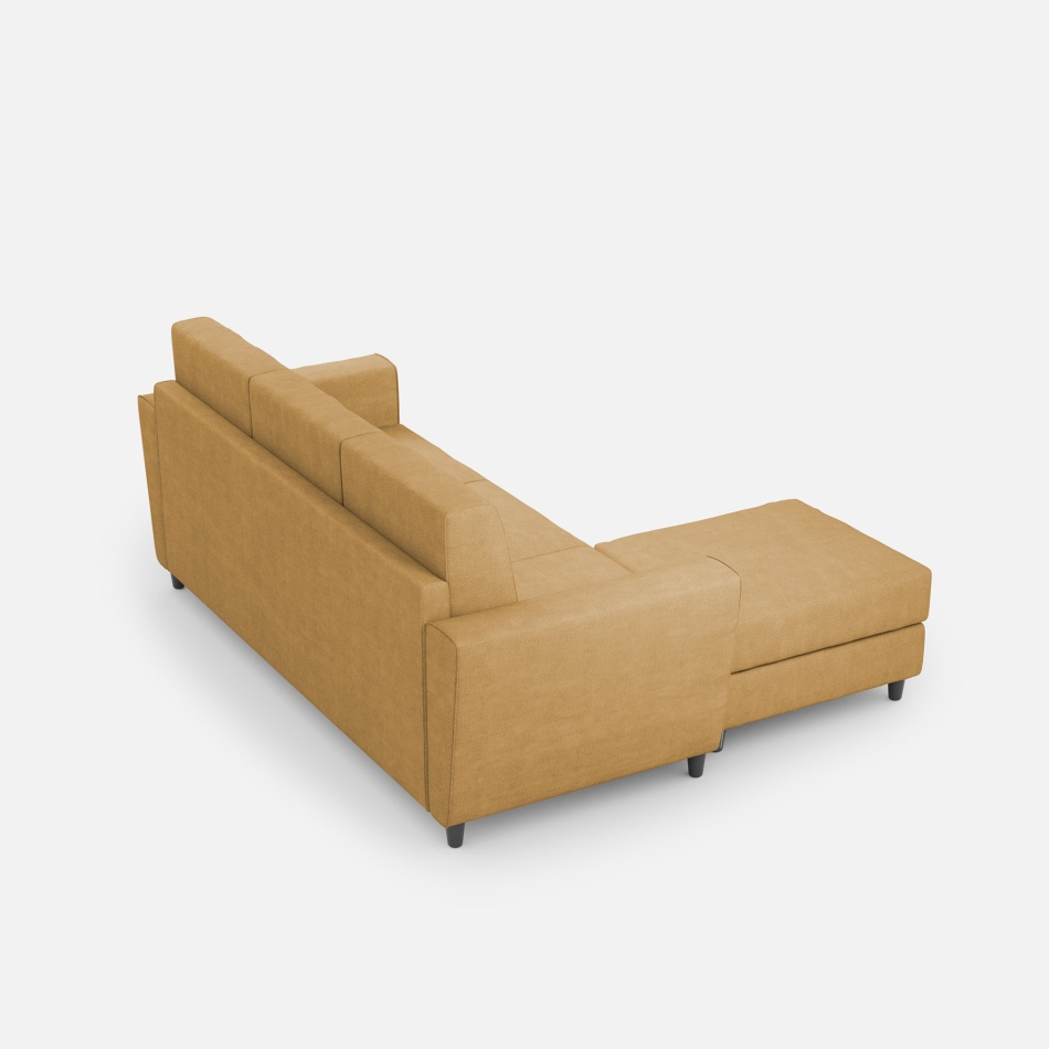 Divano Yasel 3 posti con pouf di Ityhome