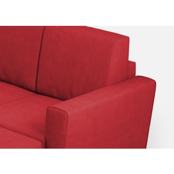 Divano Yasel 3 posti con pouf di Ityhome