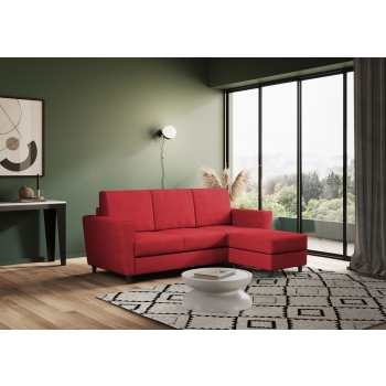 Divano Yasel 3 posti con pouf di Ityhome