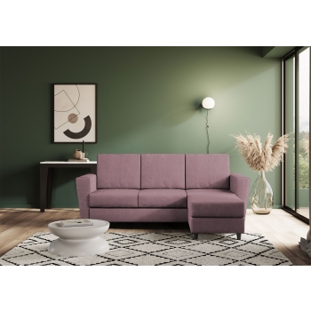 Divano Yasel 3 posti con pouf di Ityhome