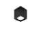 Lampada da doffitto DOT PL SQUARE nero 3000K di Ideal Lux
