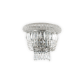 Applique DUBAI AP2 cromo di Ideal Lux