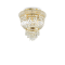 Lampadario da soffitto DUBAI PL3 ottone di Ideal Lux