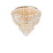 Lampadario da soffitto DUBAI PL6 ottone di Ideal Lux 
