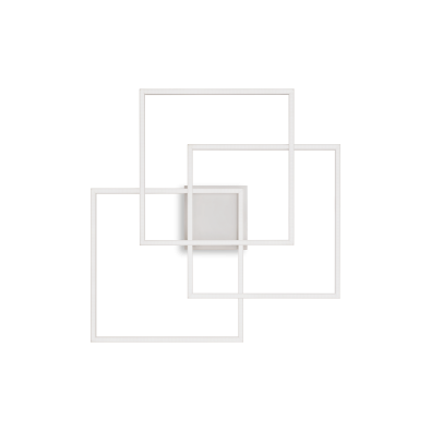 FRAME PL QUADRATO BIANCO