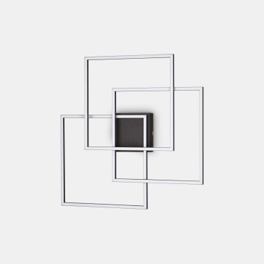 FRAME PL QUADRATO NERO