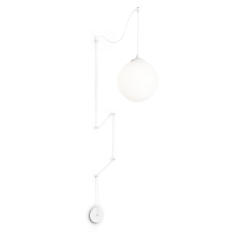 Lampada a sospensione BOA SP1 bianco di Ideal Lux