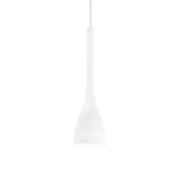 Lampada a sospensione FLUT SP1 small bianco di Ideal Lux