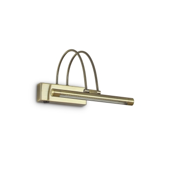 Lampada da parete BOW AP D26 brunito di Ideal Lux