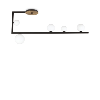 Lampada da soffitto BIRDS PL5 di Ideal Lux