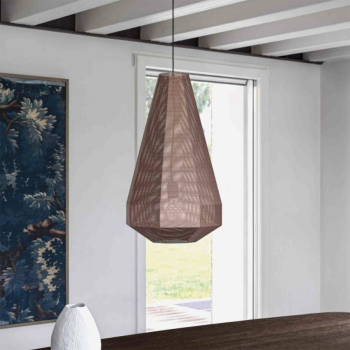 Lampada Pandora di Bontempi a sospensione laccata