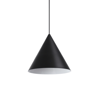 Lampadario A-LINE SP1 D30 NERO di Ideal Lux