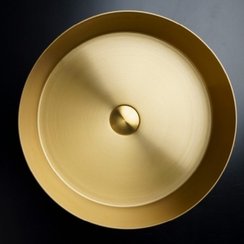 Lavandino Foyer Round Basin CP950FOR in acciaio Inox