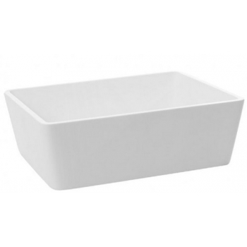 Lavandino Slashbasic di Cipì in Solid Surface rettangolare